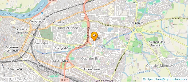 localisation de l'entreprise ENDOCRINO  2084  AVIGNON