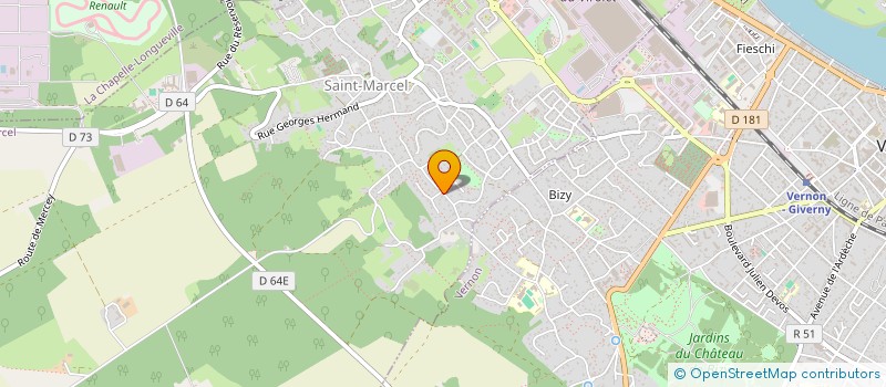 localisation de l'entreprise ENDOFRANCE, ASSOCIATION FRANCAISE DE LUTTE CONTRE L'ENDOMETRIOSE à SAINT-MARCEL