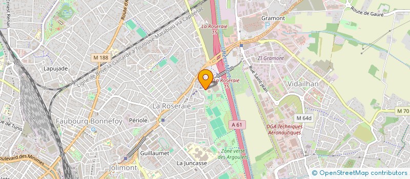 localisation de l'entreprise ENDOGENE  TOULOUSE