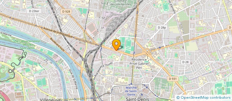 localisation de l'entreprise ENDOGIRLS93 à SAINT-DENIS