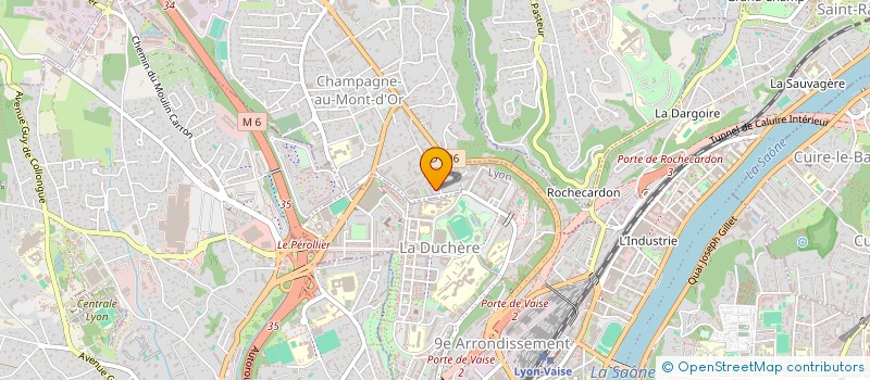 localisation de l'entreprise ENDOMIND FRANCE  CHAMPAGNE-AU-MONT-D'OR