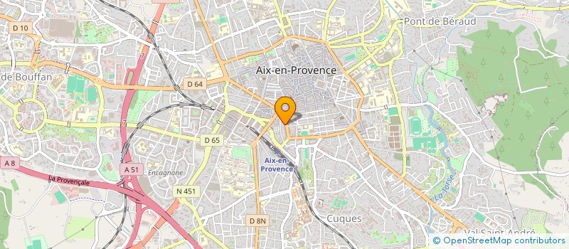 localisation de l'entreprise ENDONORA à AIX-EN-PROVENCE