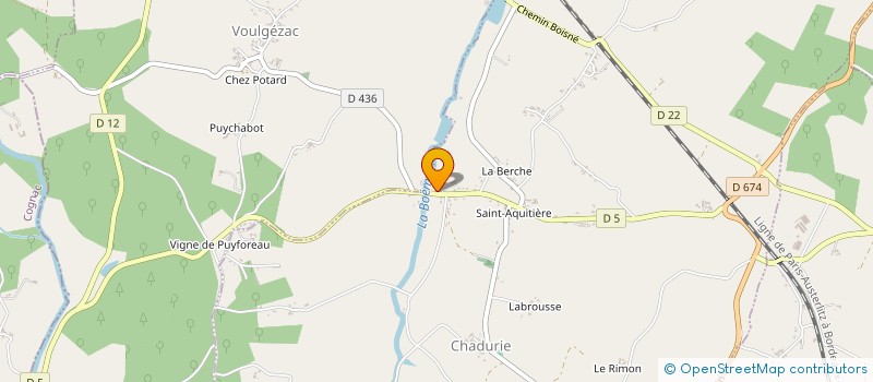 localisation de l'entreprise ENDORAH STUDIO à CHADURIE