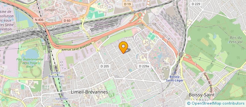 localisation de l'entreprise ENDORE à LIMEIL BREVANNES