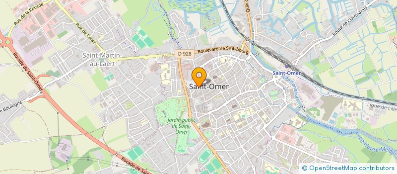 localisation de l'entreprise ENDORPH'INE  SAINT-OMER