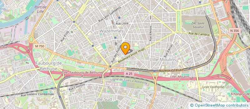 localisation de l'entreprise ENDOTACT à LILLE