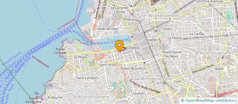 localisation de l'entreprise ENDOUME BREAKDOWN à MARSEILLE