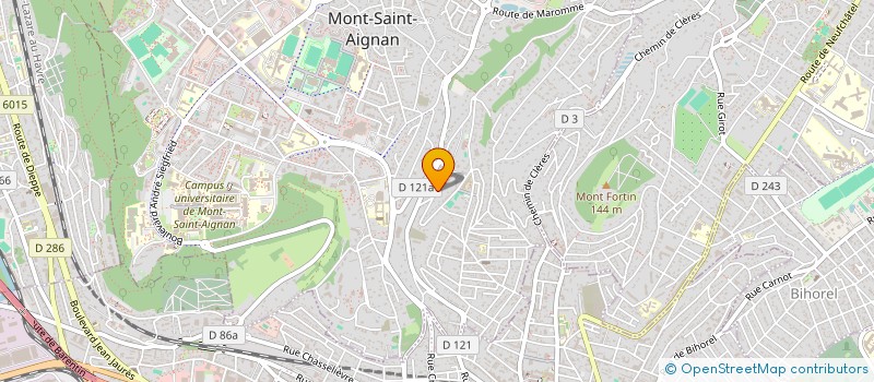 localisation de l'entreprise ENDOVISIONS CONSULTING  MONT-SAINT-AIGNAN