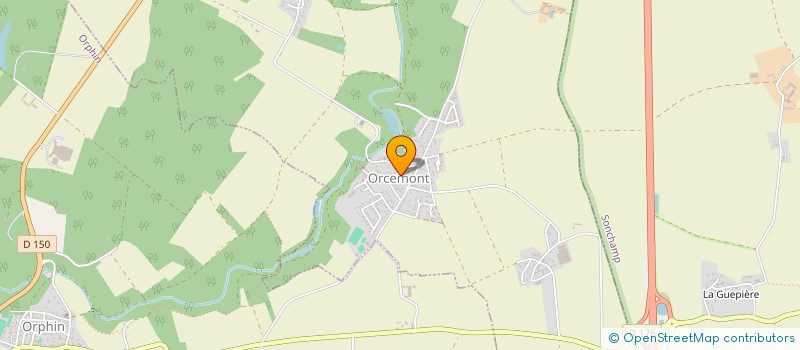 localisation de l'entreprise ENDPOINT  ORCEMONT