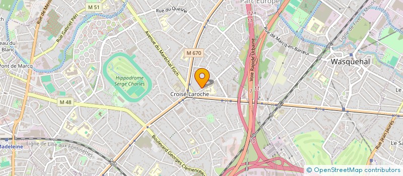 localisation de l'entreprise ENDPOINT à MARCQ-EN-BARŒUL