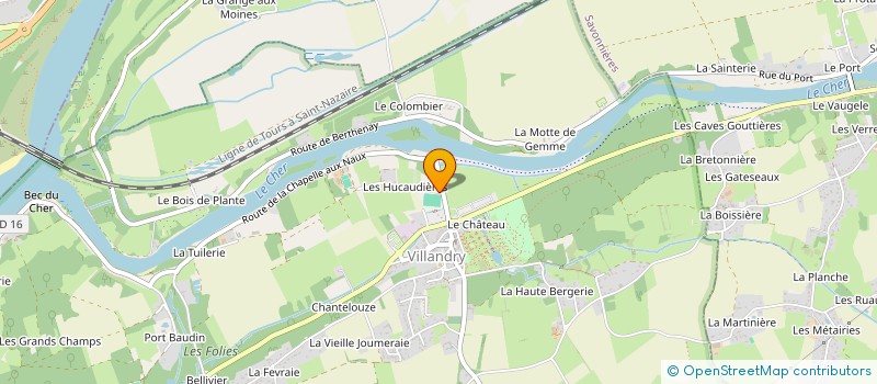 localisation de l'entreprise ENDREMAGE à VILLANDRY
