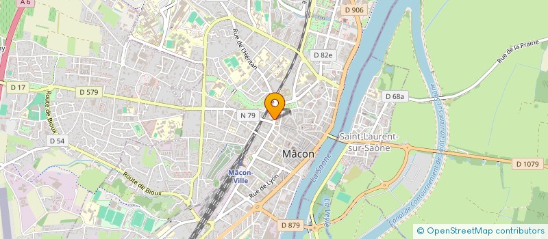 localisation de l'entreprise ENDRIX BGN à MACON