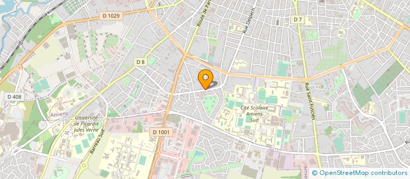 localisation de l'entreprise ENDRIX HDF  AMIENS