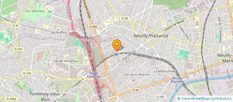 localisation de l'entreprise ENDROS à BEZONS