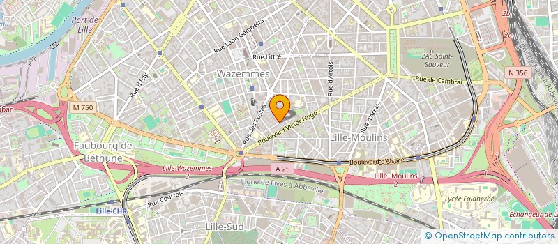 localisation de l'entreprise ENDUI'TIME à LILLE