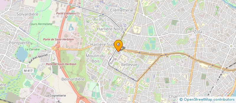 localisation de l'entreprise ENDUIMASS à NANTES