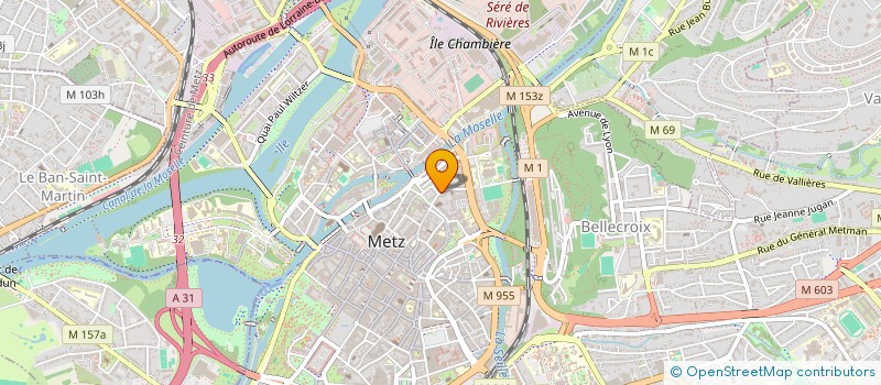 localisation de l'entreprise ENDUISEUR DE L'EST  METZ