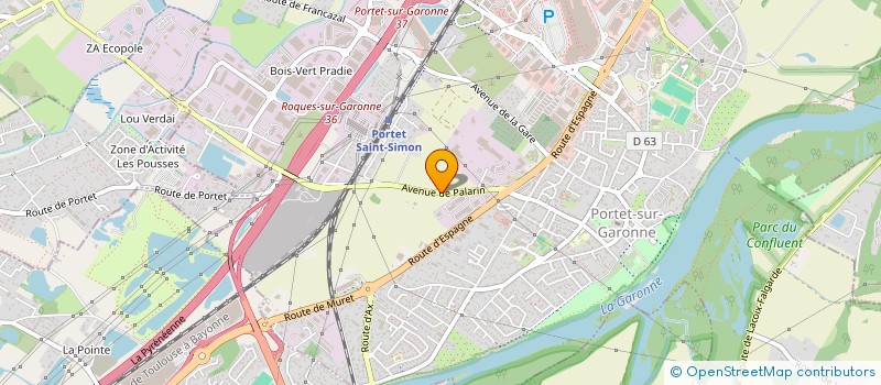 localisation de l'entreprise ENDUISEUR TOULOUSAIN  PORTET-SUR-GARONNE