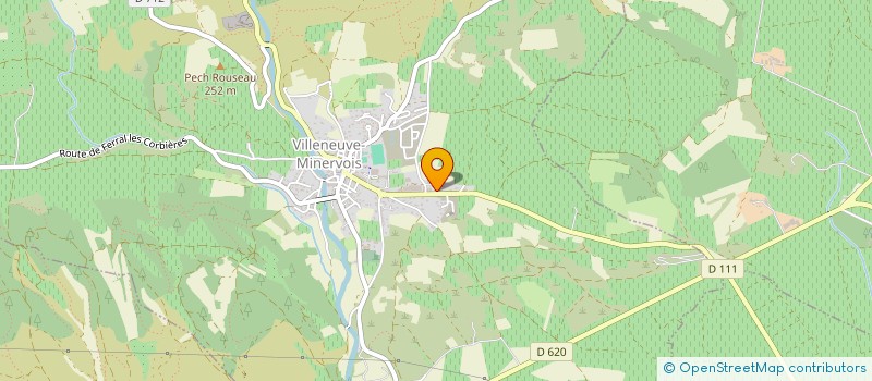 localisation de l'entreprise ENDUIT 11 FACADES  VILLENEUVE-MINERVOIS