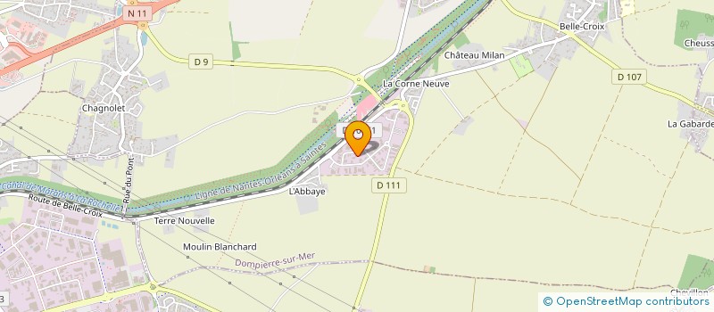 localisation de l'entreprise ENDUIT DU MARAIS POITEVIN  DOMPIERRE-SUR-MER