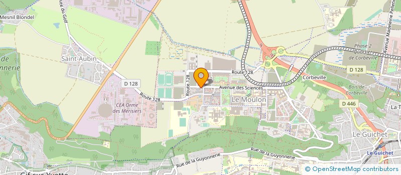 localisation de l'entreprise ENDUIT MODERNE PARISIEN  GIF-SUR-YVETTE