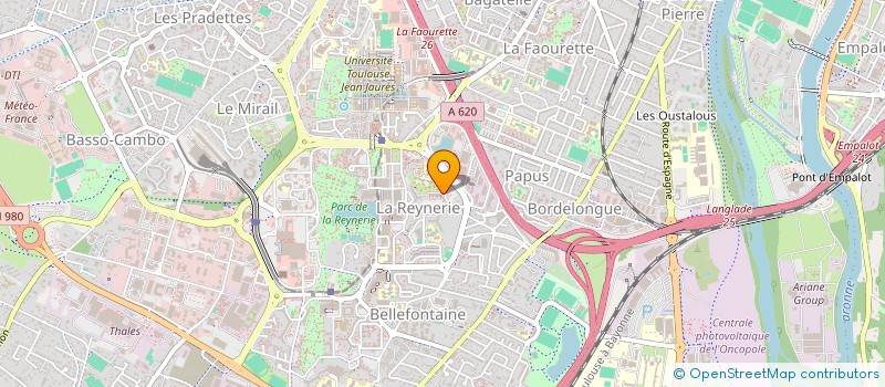 localisation de l'entreprise ENDUIT PEINTURE ET SERVICES DU MIDI à TOULOUSE