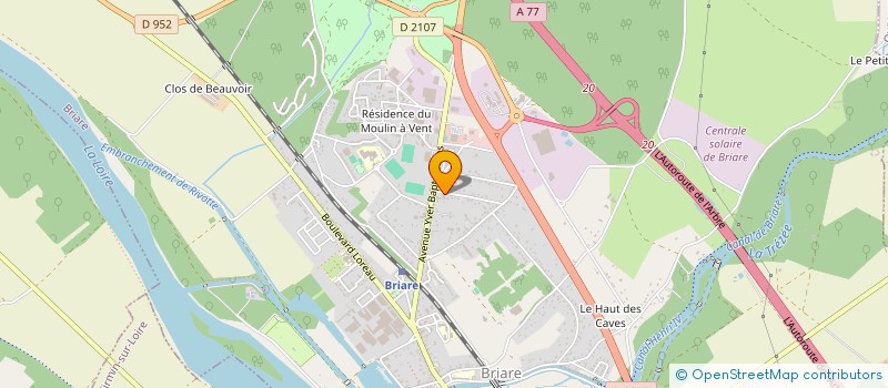 localisation de l'entreprise ENDUIT POUR TOUS SARL à BRIARE
