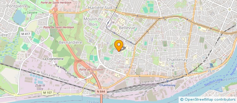 localisation de l'entreprise ENDUIT PRO CONCEPT à NANTES