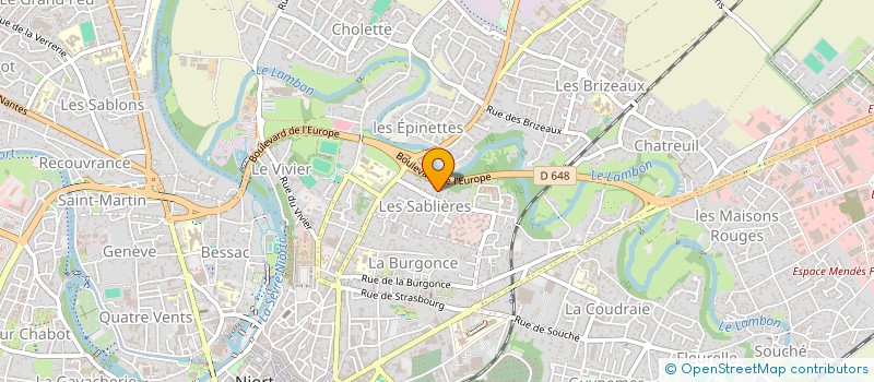 localisation de l'entreprise ENDUIT PROPRE à NIORT