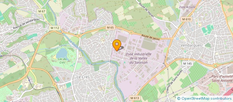 localisation de l'entreprise ENDUITS 34 à VENDARGUES
