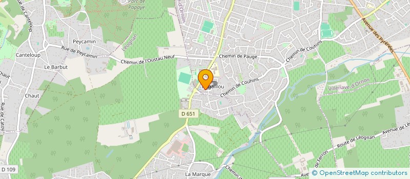 localisation de l'entreprise ENDUITS ESTEVES VICTOR à VILLENAVE-D'ORNON