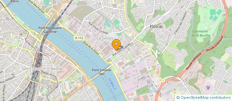 localisation de l'entreprise ENDUITS FH  FLOIRAC