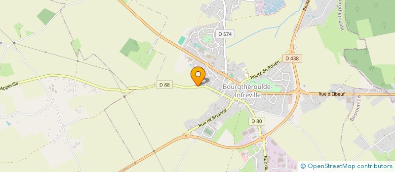 localisation de l'entreprise ENDUITS JOINTS PLACO SARL  GRAND BOURGTHEROULDE