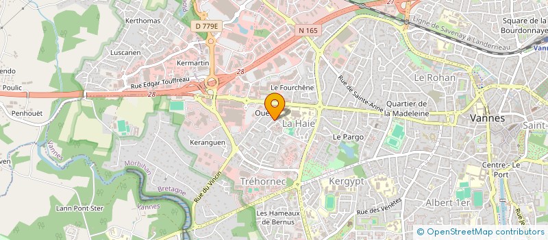 localisation de l'entreprise ENDUITS MORBIHANNAIS à VANNES