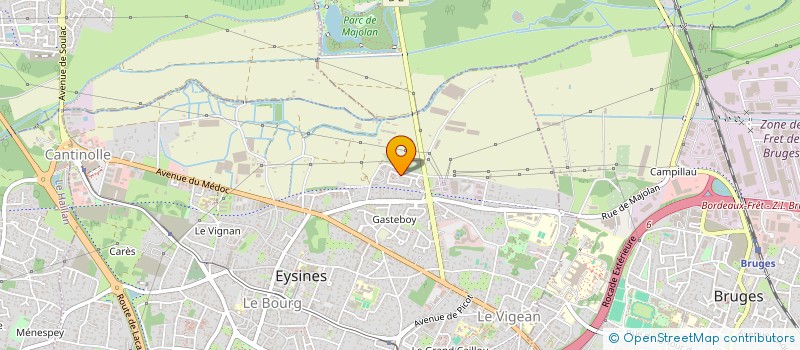 localisation de l'entreprise ENDUITS PRO  EYSINES