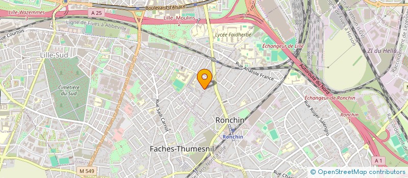 localisation de l'entreprise ENDUITS RENOV à LILLE