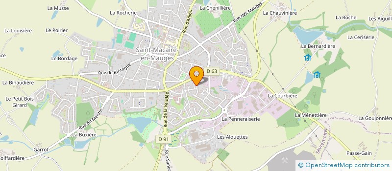 localisation de l'entreprise ENDUITS RENOVATION DECORATION EXTERIEURE  SEVREMOINE