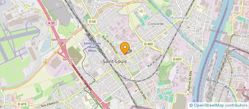 localisation de l'entreprise ENDURA  SAINT-LOUIS