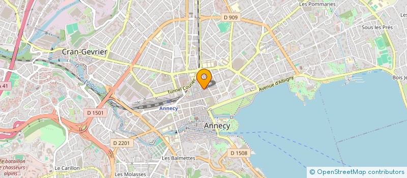 localisation de l'entreprise ENDURANCE 74  ANNECY