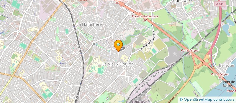 localisation de l'entreprise ENDURANCE à NANTES