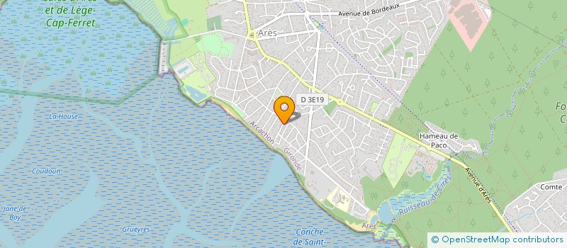 localisation de l'entreprise ENDURANCE  ARES