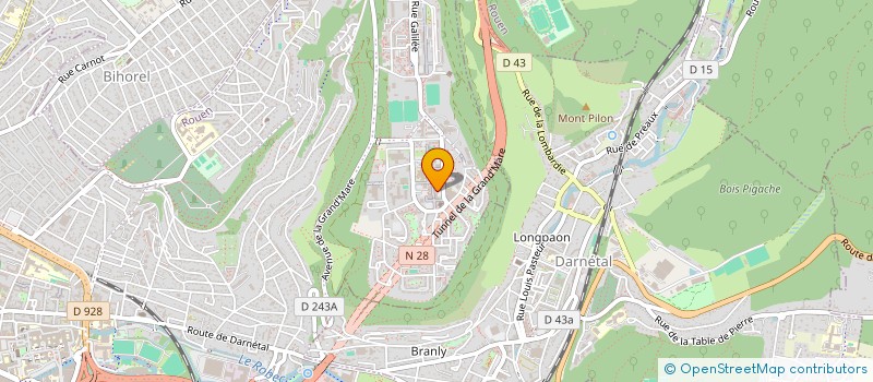 localisation de l'entreprise ENDURANCE LABS  ROUEN