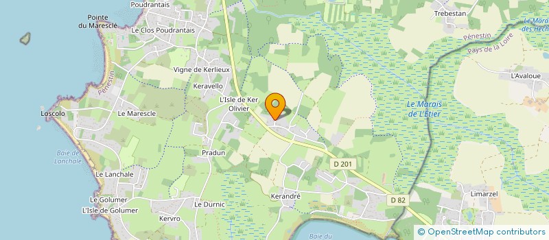 localisation de l'entreprise ENDURANCE PENESTINOISE  PENESTIN