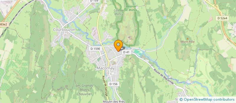 localisation de l'entreprise ENDURANCE SPORTS AGENCY  MACORNAY