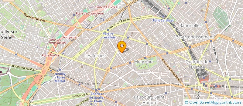 localisation de l'entreprise ENDURANCE VITESSE ELEGANCE à PARIS