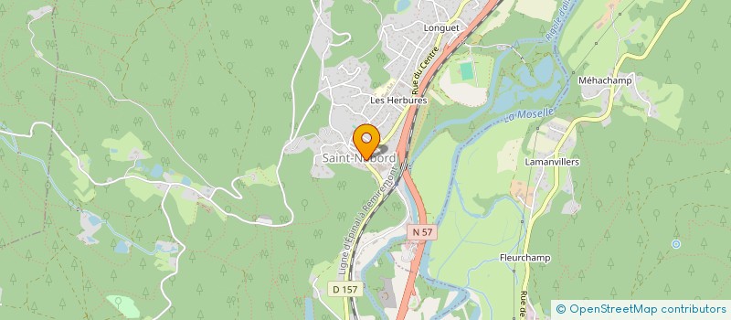 localisation de l'entreprise ENDUREST  SAINT-NABORD