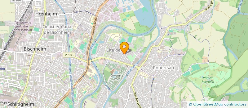 localisation de l'entreprise ENDURING HEALTH FITNESS à STRASBOURG