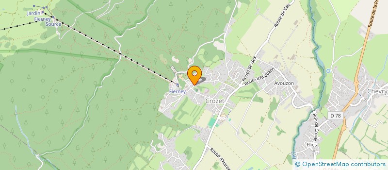 localisation de l'entreprise ENDURO DU GHETTO à CROZET