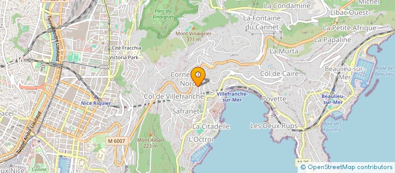 localisation de l'entreprise ENDURO PARTNERS à VILLEFRANCHE-SUR-MER