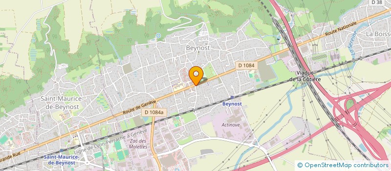 localisation de l'entreprise ENDURO SOLS  BEYNOST